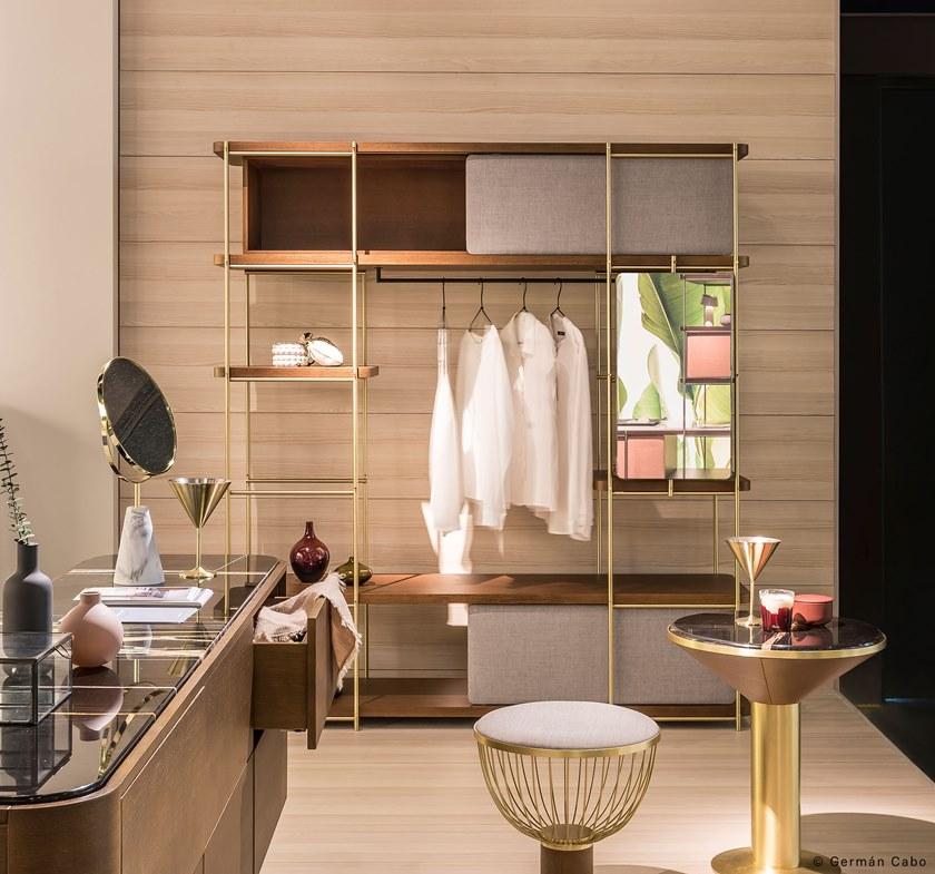 Momocca Гардеробная из стали и дерева Julia Jv05 - Вид №1