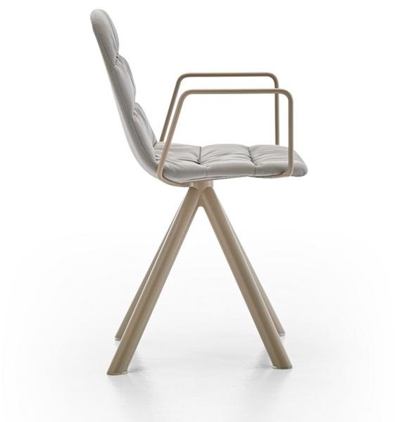 Viccarbe Стул из ткани с подлокотниками Maarten sun-id-1455530 - Вид №1