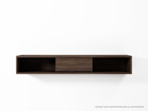 433_848 Шкаф навесной с двумя нишами и ящиком Karpenter Circa17