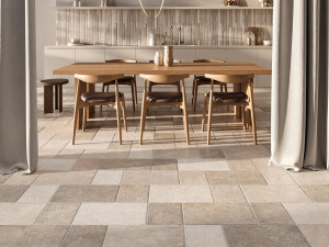 Пол / облицовка керамогранита с эффектом камня