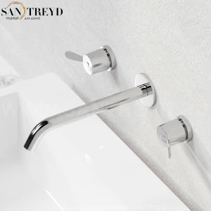 Смеситель FEZ 250 мм для раковины хромированный