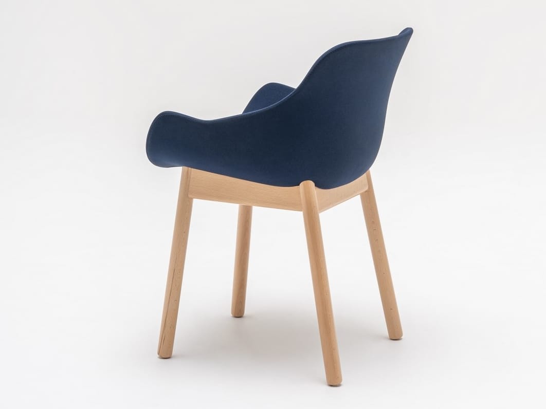 Мягкий тканевый стул с подлокотниками MDD Baltic ARCH-00080686 - Вид №4