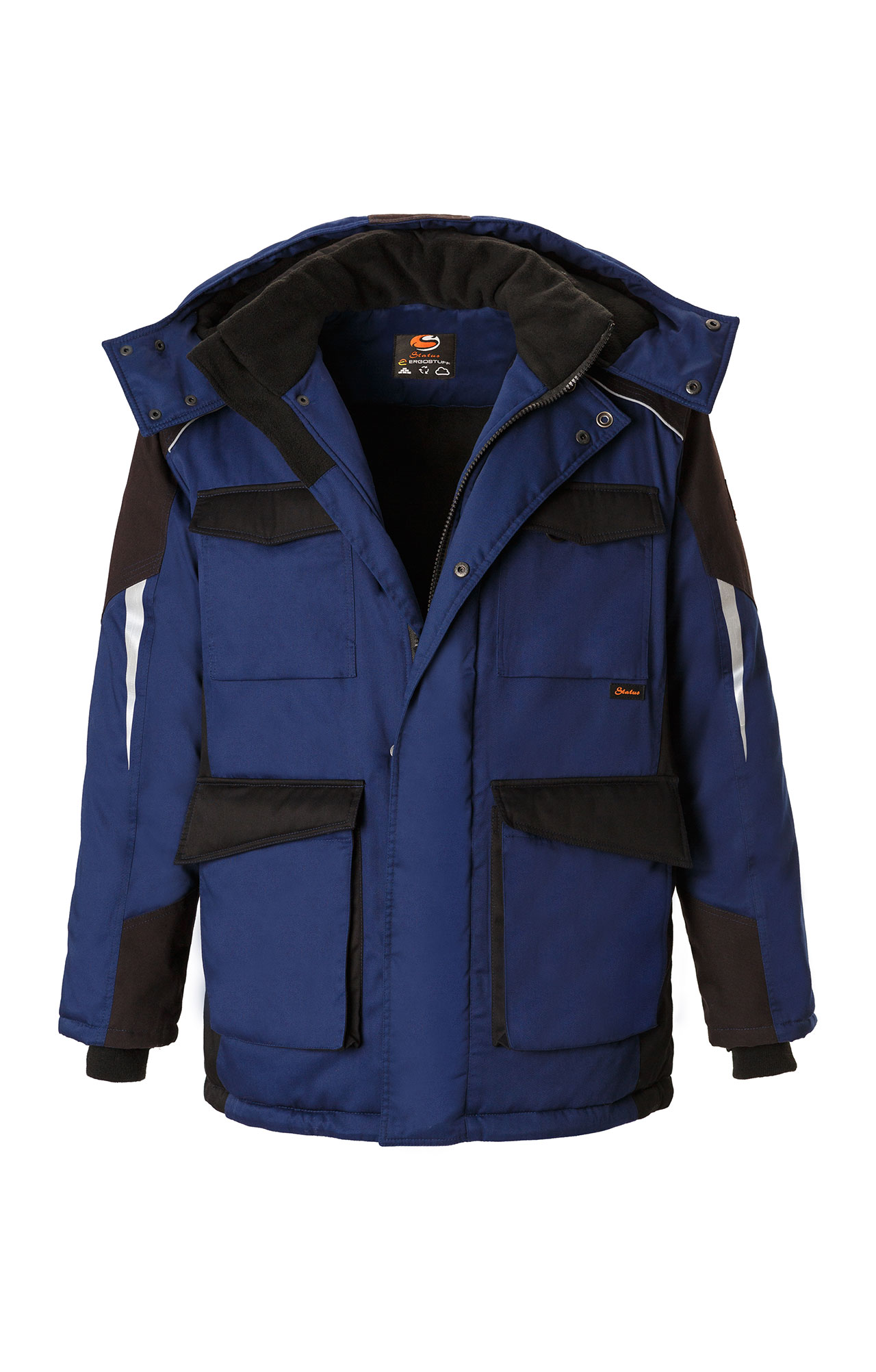 5037905 Костюм утепленный темно-синий черный STATUS  Зимняя спецодежда  размер 44-46/170-176  - Вид №3