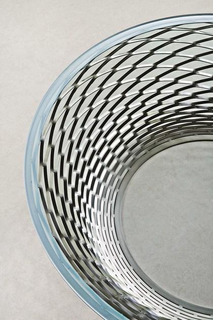 Molteni & C. Круглый журнальный столик из стали и хрусталя sun-id-1497999 - Вид №2