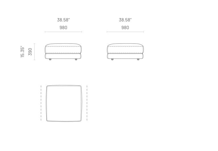 Модульный диван Domkapa EDWARD ARCH-00073709 - Вид №8