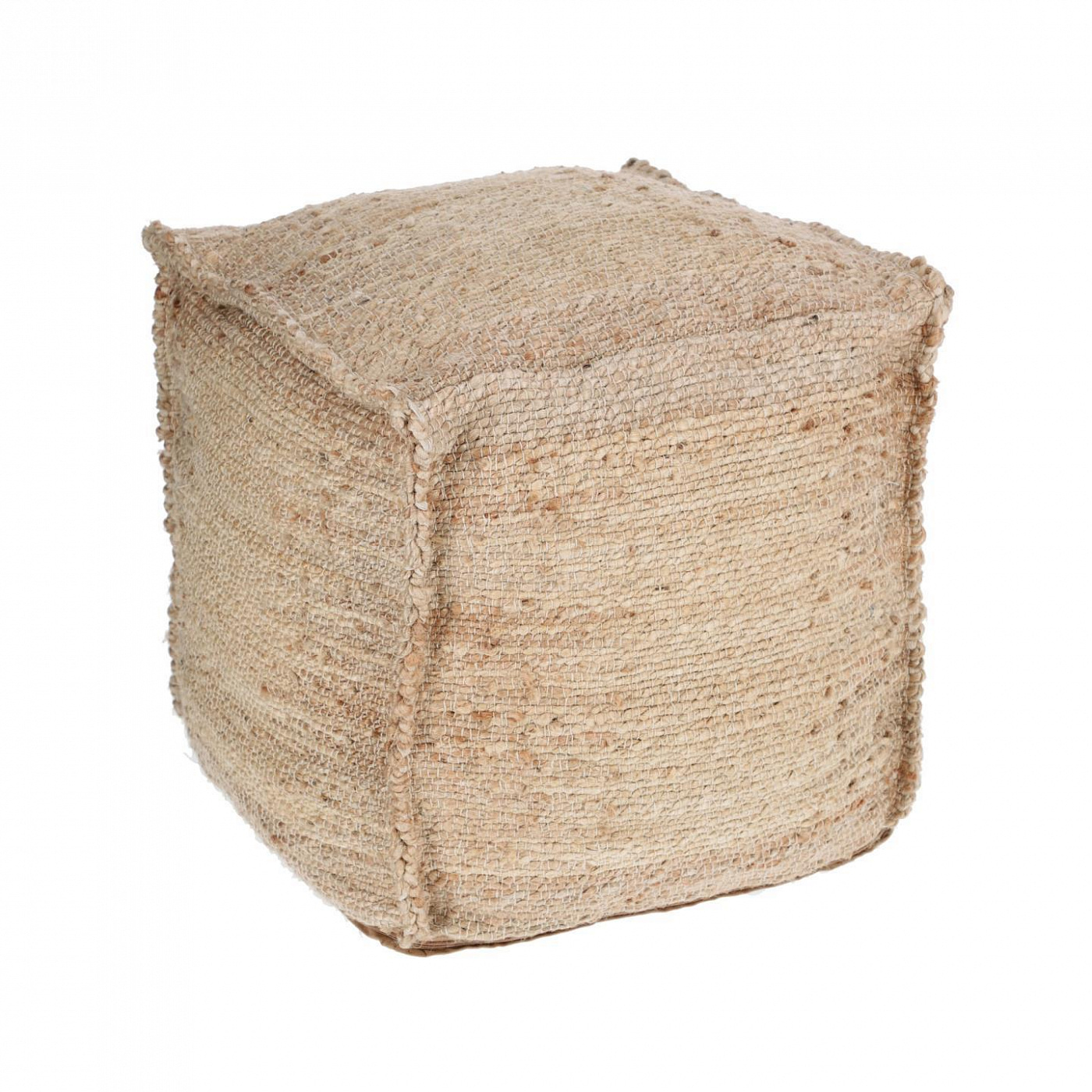 100419 Пуф из джута 45 x 45 см La Forma Fadua  - Вид №1