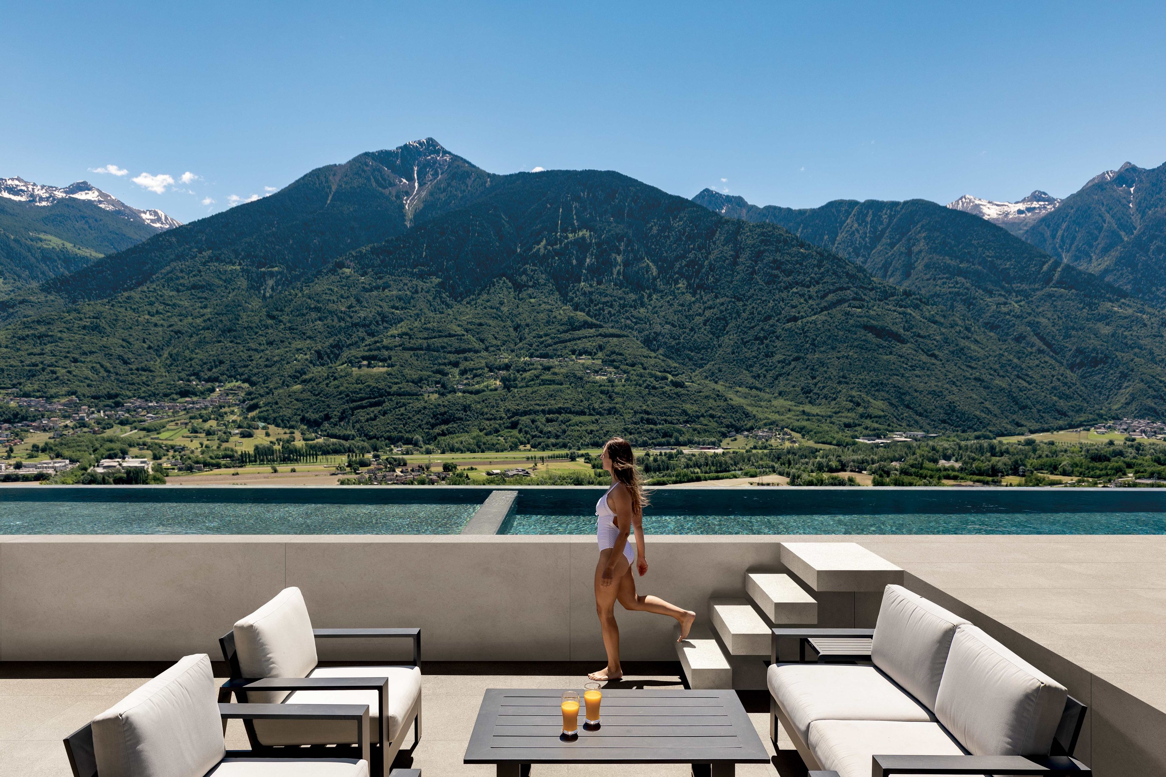 Пол / облицовка керамогранита для внутреннего и наружного применения с эффектом цемента Florim Ceramiche SENSI ARCH-00151192 - Вид №30