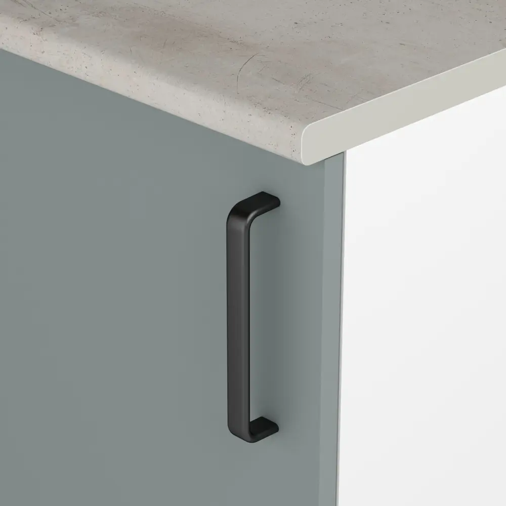 Santreyd Неман - напольный кухонный шкаф с полкой, зеленый матовый 86578422 STLM-0070191 - Вид №5