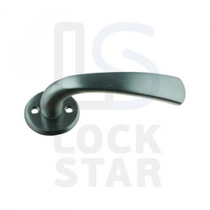 Ручка дверная 74K Ms/MCR матовый хром Santreyd LK01-827