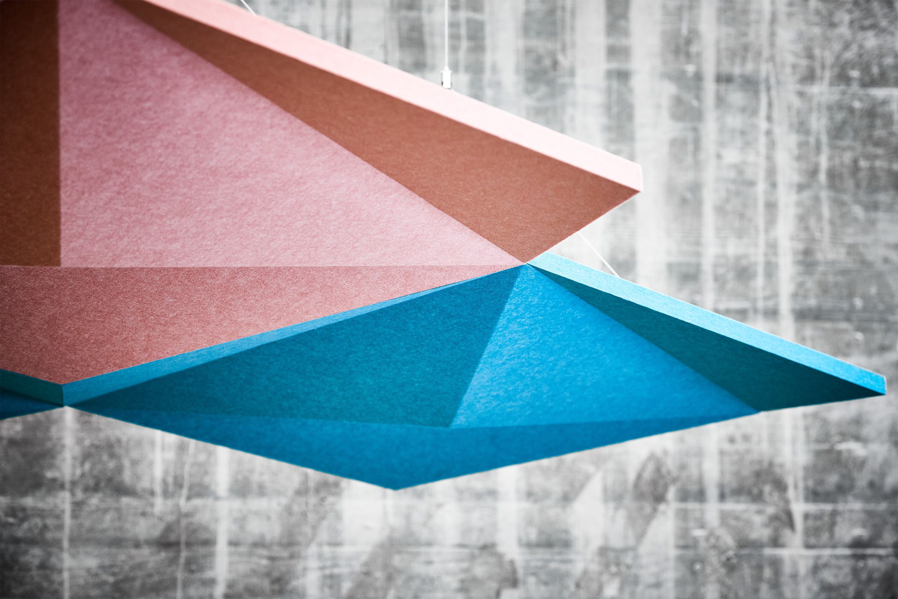 Акустическая подвесная панель из ПЭТ ECHOJAZZ ECHOORBIT® ARCH-00044986 - Вид №1