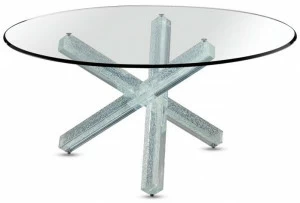 Reflex Круглый обеденный стол из стекла Transeo