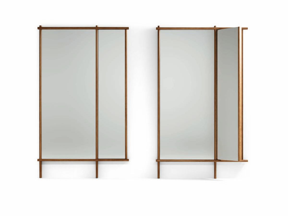 Зеркало для пола из массива дерева с рамкой BONALDO остров ARCH-00057350