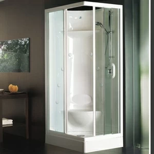 Душевая кабина с гидромассажем и паровой баней Box Basic Recta Steam 90 см