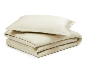 Комбинированная хлопковая однотонная кровать