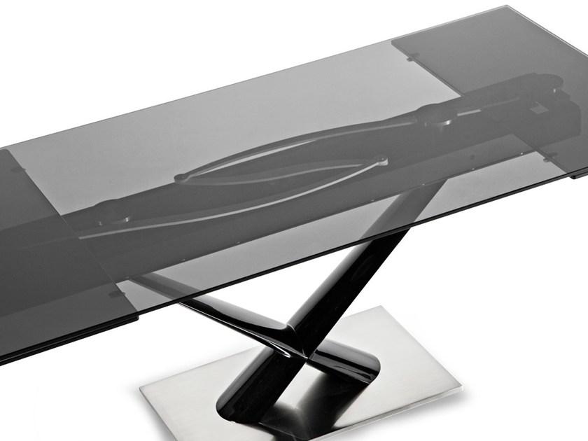 NAOS Раскладной прямоугольный обеденный стол из хрусталя sun-id-1366670 - Вид №1