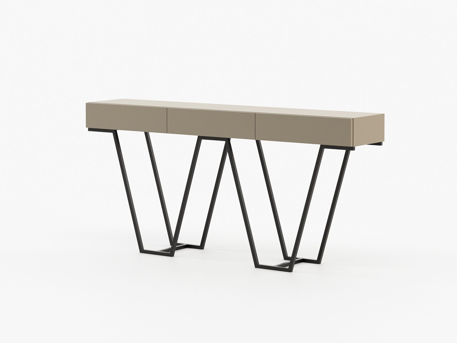 Деревянная прямоугольная консоль с ящиками Laskasas ZURIQUE ARCH-00044629 - Вид №10