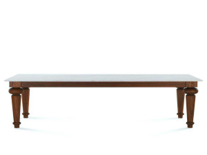 Прямоугольный обеденный стол из массива дерева