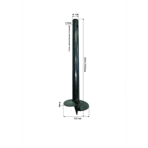 82200301 Свая винтовая 108x2500 мм STLM-0021845