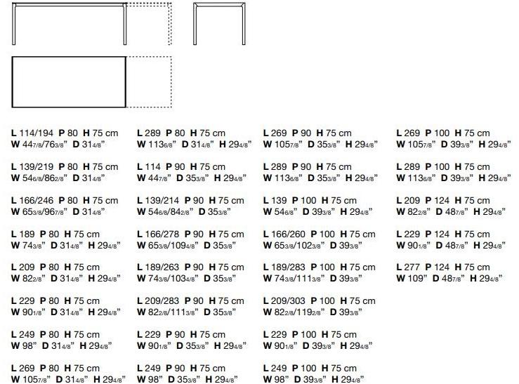 Kristalia Прямоугольный садовый стол из тикового дерева раздвижной sun-id-1422458 - Вид №8