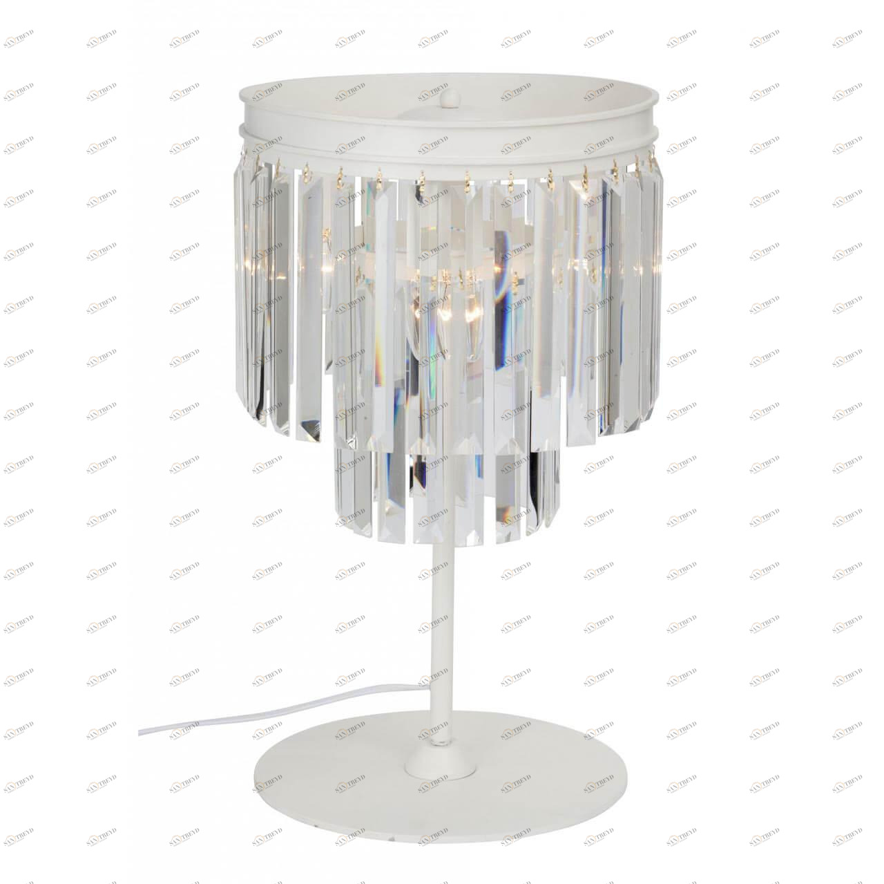 Лампа настольная белая Vitaluce V5151-0/3L VITALUCE  00-3907487 Белый 