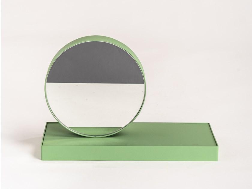 FORMAE Настольные часы с зеркалом из окрашенной стали Roommate sun-id-1468986 - Вид №4