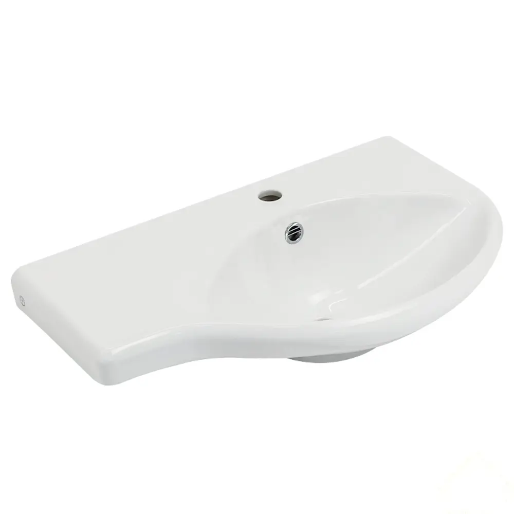 Раковина Basic с отверстиями левая, 71,5х43 см Gustavsberg STLM-2166727