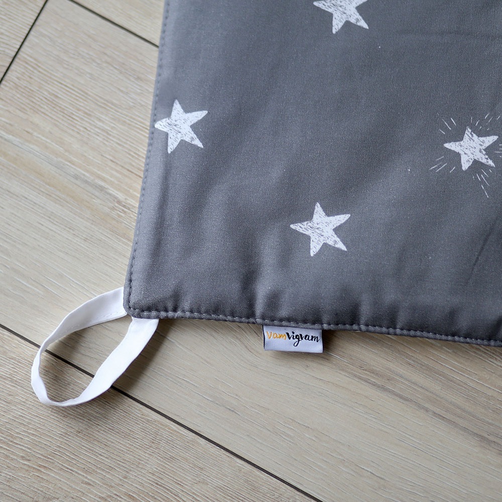 Игровой коврик для вигвама Звездопад VAMVIGVAM ЗВЕЗДОПАД 281604 Серый Santreyd  - Вид №3