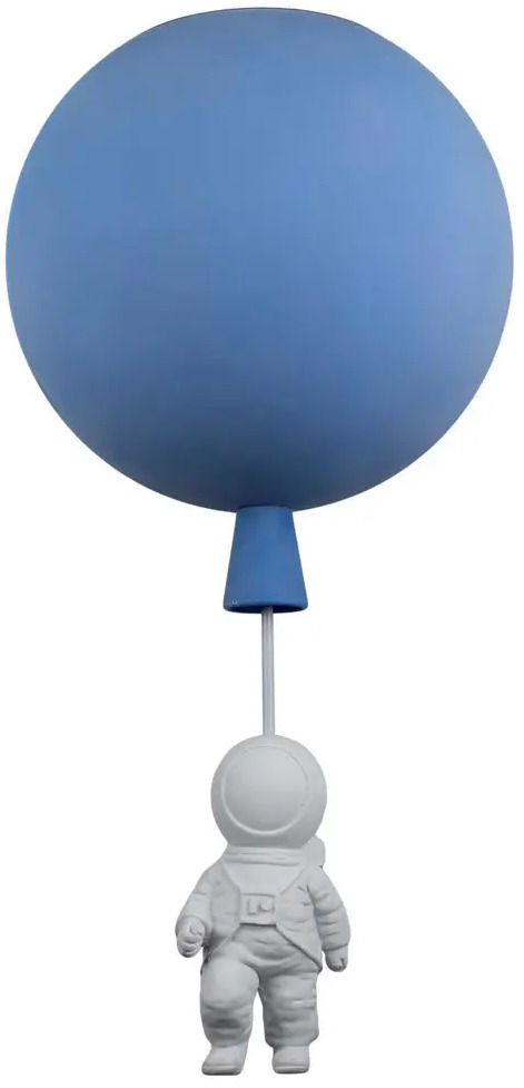 91258601 Светильник потолочный LOFT IT 10044/250 Blue Cosmo 1 лампа 2 м² цвет голубой STLM-0524930