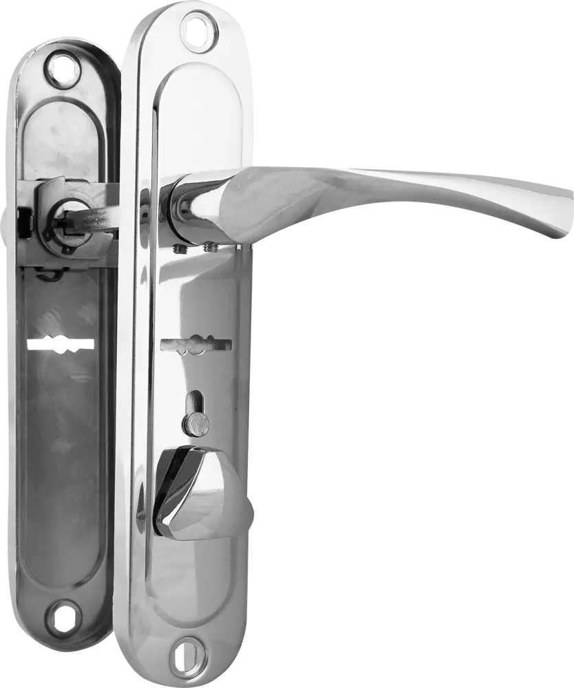82259915 Ручка дверная на планке Avers HP-42.0123-S-C-CR-L, цвет хром STLM-0023456