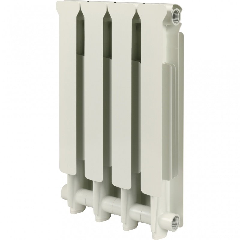 Радиатор STOUT Bravo алюминиевый, 4 секции, высота 500 мм SRA0110050004 - Вид №2