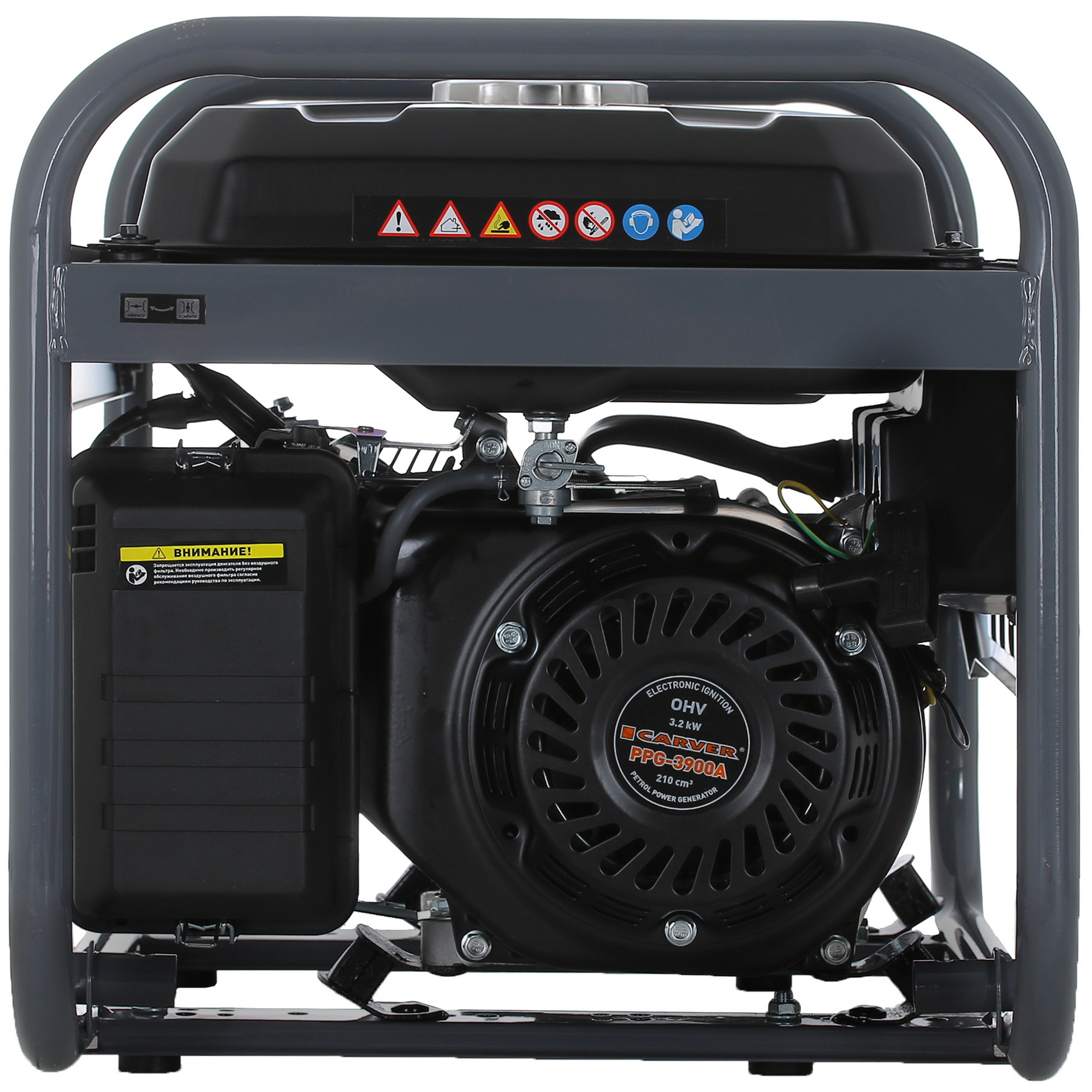Электрогенератор   бензиновый Carver PPG-3900A 1081880 STDN-0030736 - Вид №4