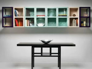 IFT Раздвижной прямоугольный стол из лакированного ясеня