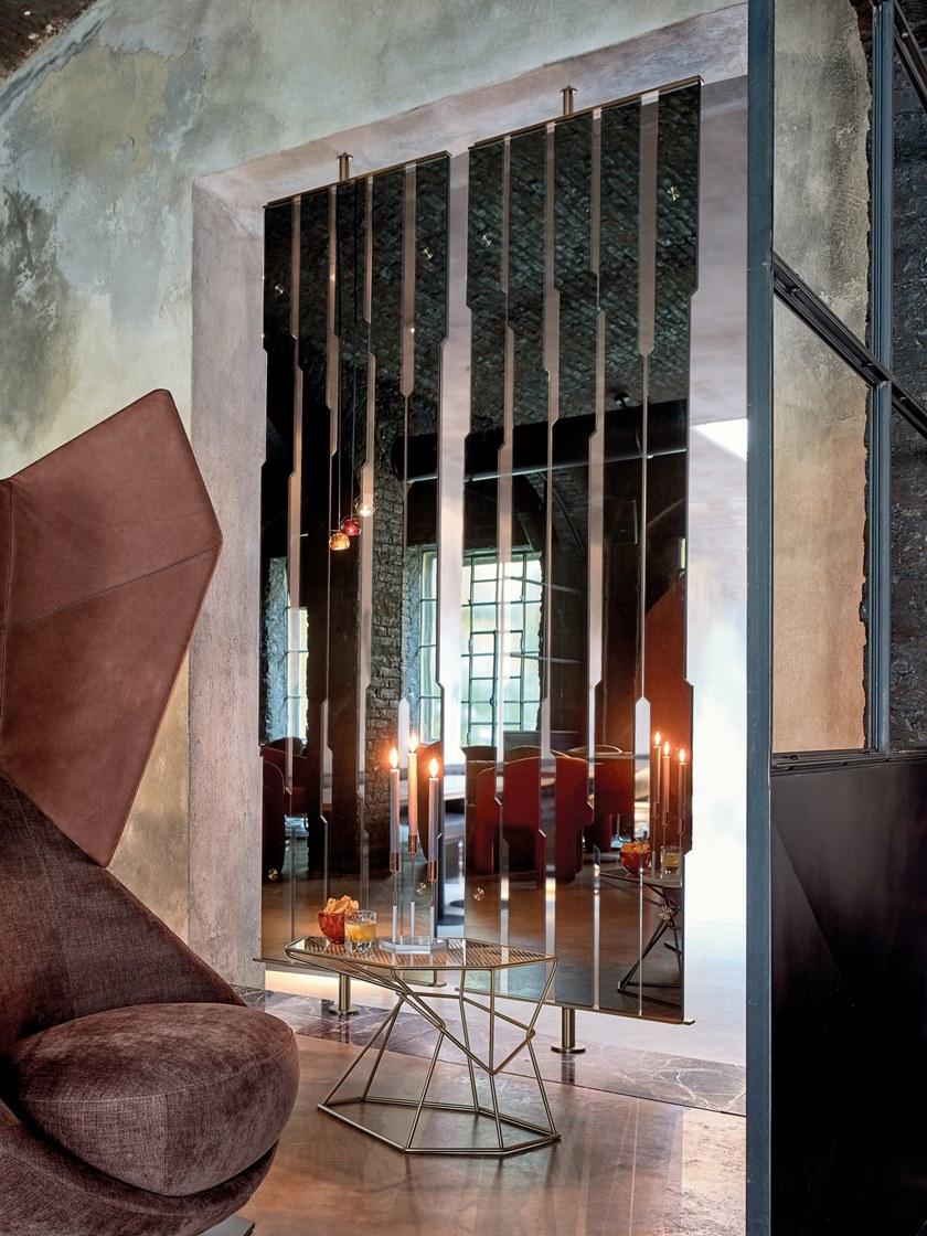 Arketipo Сепаре из зеркального стекла и ореха sun-id-1483823 - Вид №2