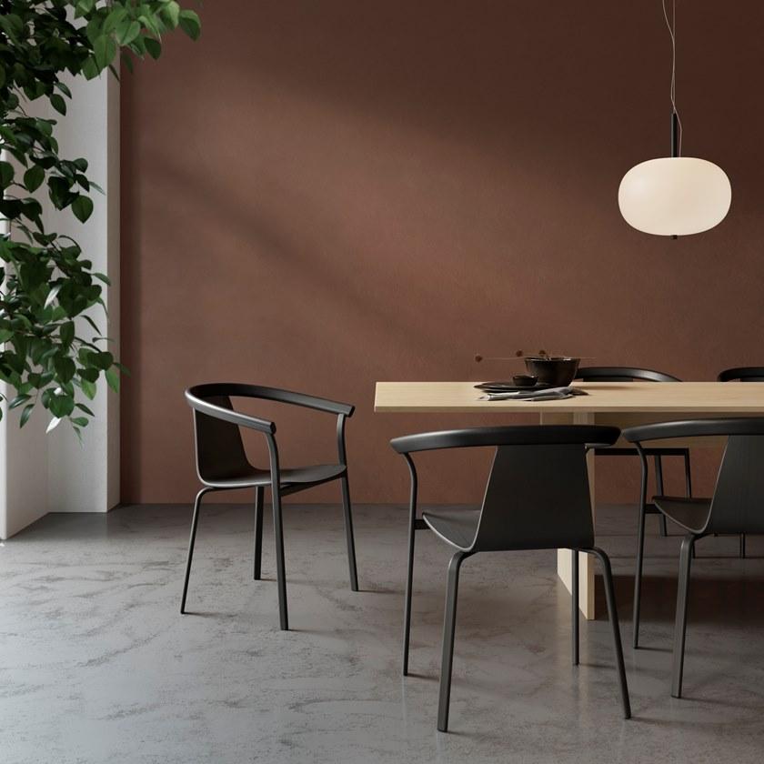 ALKI Штабелируемый деревянный стул Atal sun-id-1345994 - Вид №1