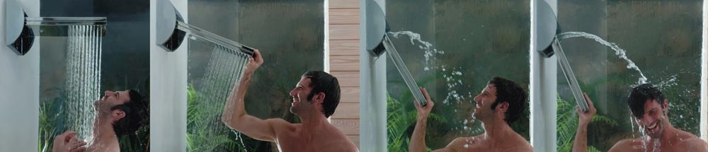 I00555 Потолочный & настенный душ Aquavolo BOSSINI  - Вид №4