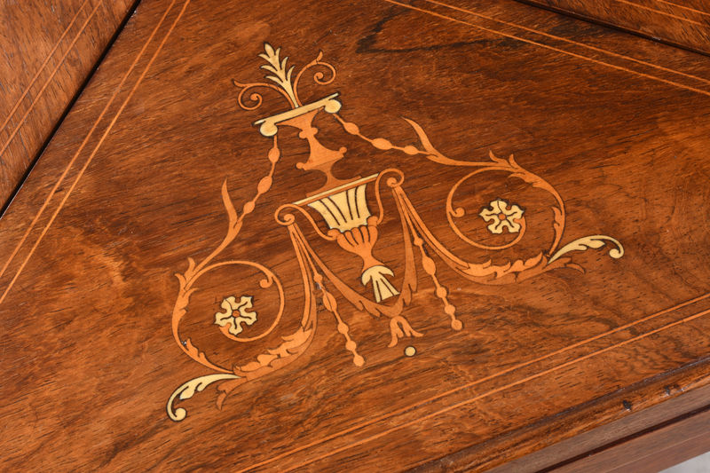 SOR27448 Эдвардианский карточный стол ijlbrown  - Вид №8