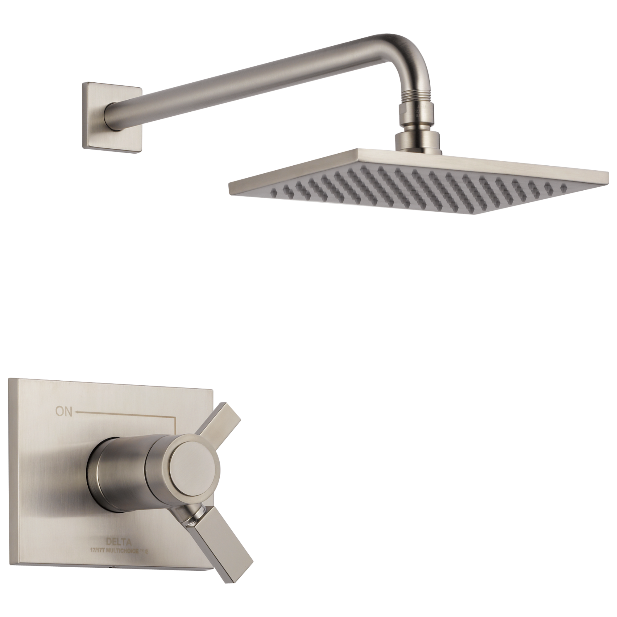 57530-SS Ручной душ с раздвижной штангой премиум-класса Delta Faucet Vero Нержавеющая сталь