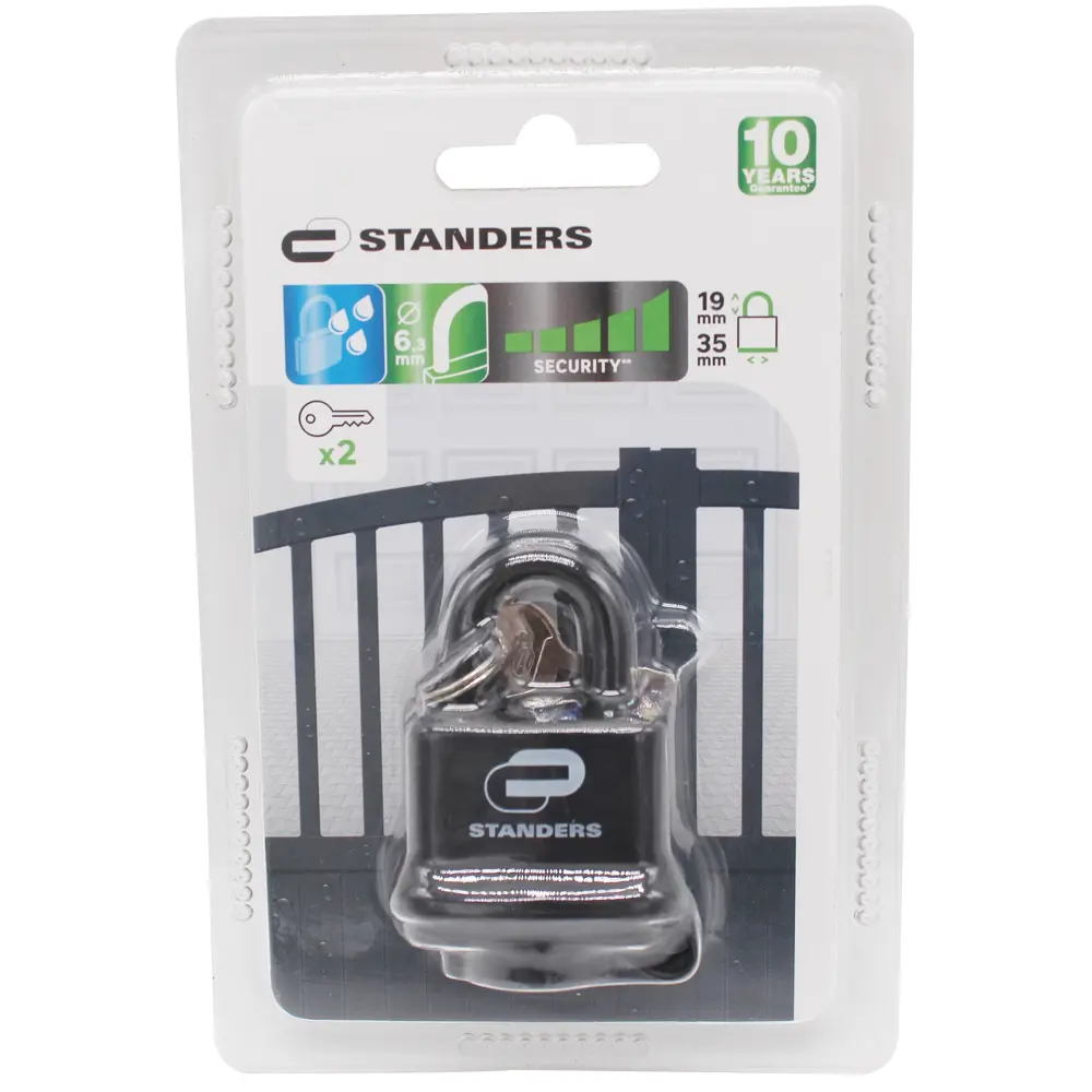 Навесной замок Standers с защитой от влаги для уличных конструкций 82247293 STLM-0023055 - Вид №2