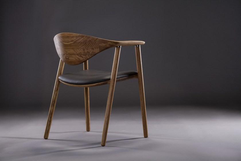 Artisan Деревянный стул с подлокотниками Naru Ccna1xxyy  - Вид №1