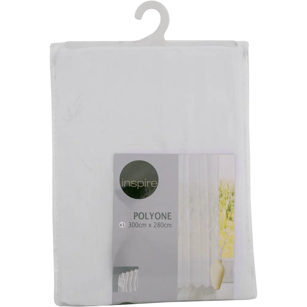 Тюль Inspire Polyone White — элегантное оформление окон с экологичным дизайном 17995649 STLM-1506357 - Вид №5