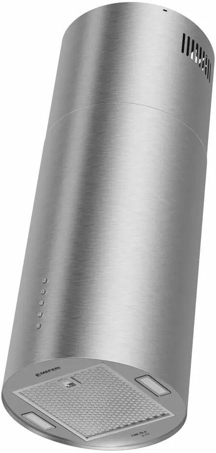 91702994 Островная вытяжка Meferi TUBE35IX ISLA ULTRA 35 см цвет серый / серебристый STLM-0867083