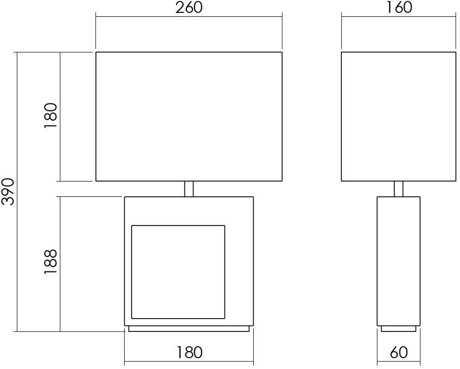 NEXO LUCE Настольная лампа из металла Oxen table lamp 7141d0 - Вид №3