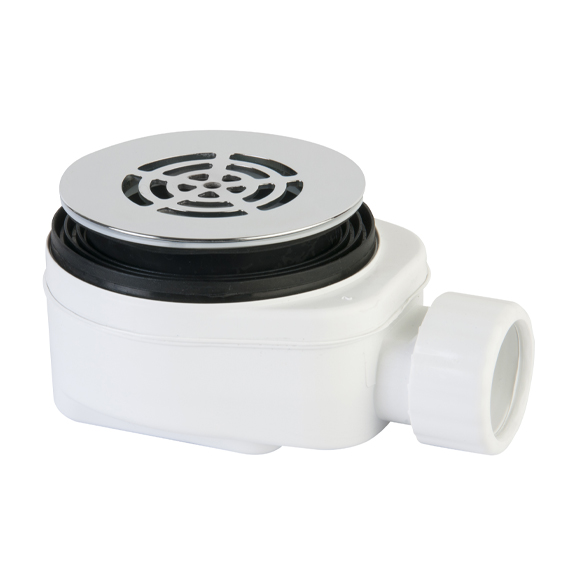 00 530 Сифоидный слив для душевого поддона / отверстие ø 90 мм / решетка из латуни ø 115 мм HORUS Range Classique                                                                                Range Compléments 