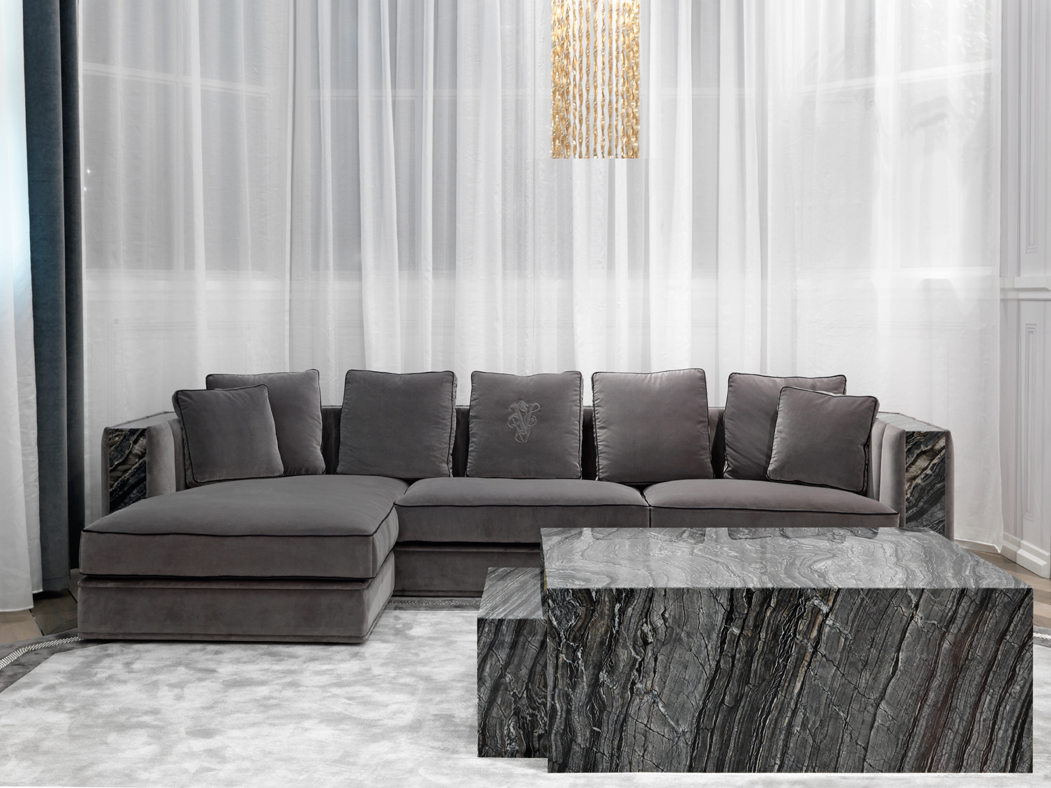 Crowford Низкий стол Visionnaire  - Вид №1