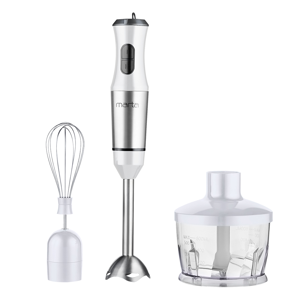 9058413 Блендер погружной Marta MT-1579 серебристый STDN-0019113