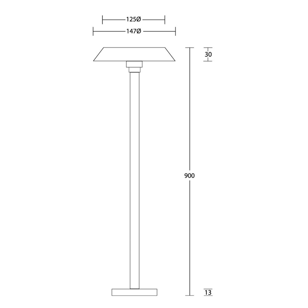 Disco 900 Ghidini Disco .05 Темно-Cерый (Матовый) - Вид №1