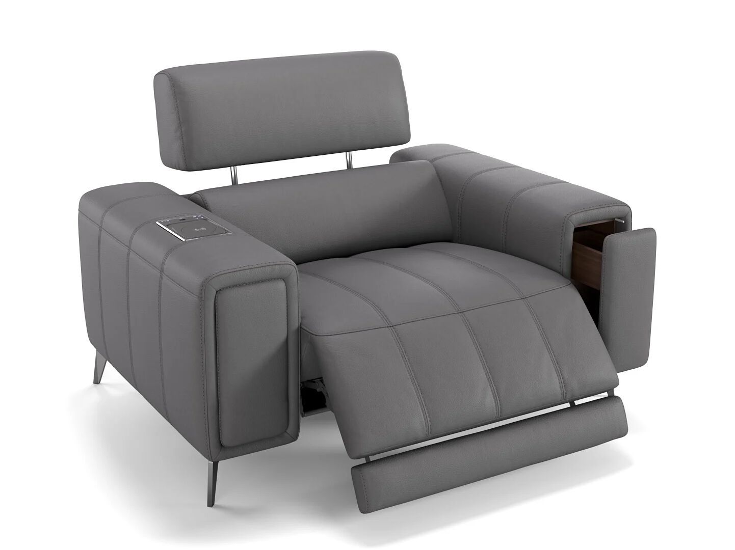 Кожаное кресло для домашнего кинотеатра Sofanella Linera ARCH-00019610