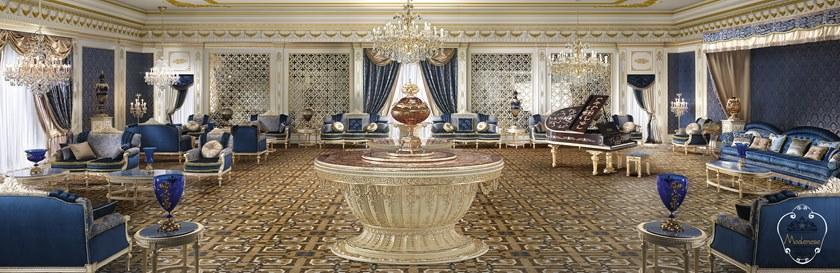 Modenese Gastone 4-х местный тканевый диван Deluxe sun-id-1367924 - Вид №1