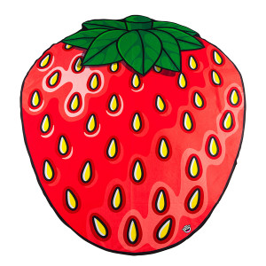 BMBTSB Покрывало пляжное , strawberry BigMouth