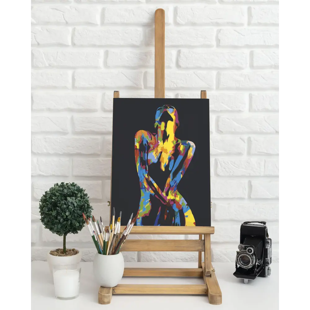 Картина по номерам Язык тела 40х50 см FBRUSH STLM-2153654 - Вид №2